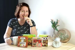 gezonde tussendoortjes snacks reep chocolade Action