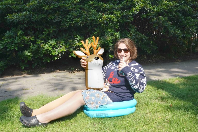 half christmas kaartje2go