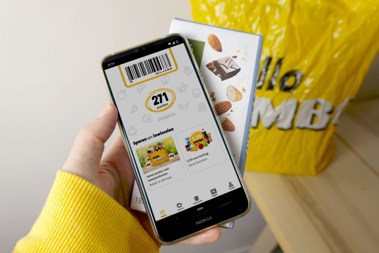 Hallo Jumbo Extra's App Telefoon Applicatie
