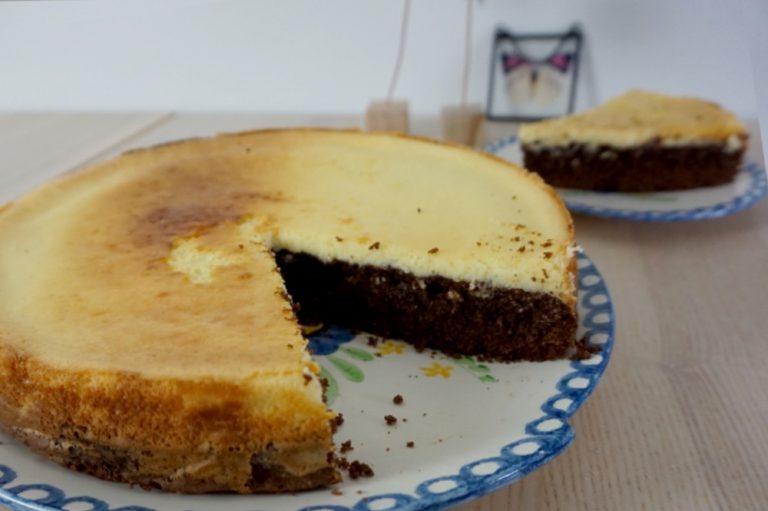 brownie cheesecake